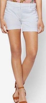 Womens New York & Co White Audrey Shorts - Sz 2