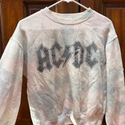 AC / DC Tye Dye Sweatshirt