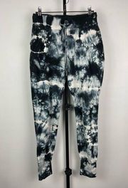 Young Fabulous & Broke Reid Navy White Splatter Tie Dye Drawstring Joggers