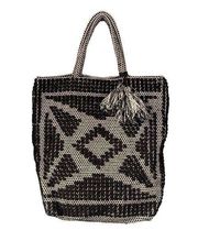 Abercrombie & Fitch Diamond Bohemian Tapestry Tote Bag