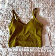 Auric Gold Align Tank Top Size 6