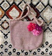 The Sak Crochet Pink Bag