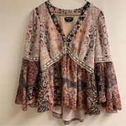 Boho Floral Shirt