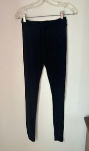 American Eagle black ahh amazingly soft drawstring brushed fleece joggers XS