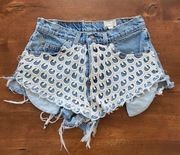 Urban Renewal Levis‎ Cut Off High Rise Denim Shorts