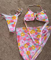 SheIn 3 Piece Bikini Set