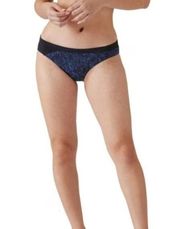 Athleta XL Freestyle Camo Geo Tranverse Blue Purple Bikini Bottom XL