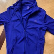 Umbro blue athletic zip up jacket