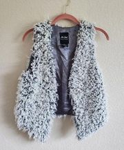 Me Jane faux fur gray vest