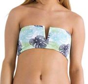 Nirvanic Swim Bikini Zara Top in Monstera Tropic (L)