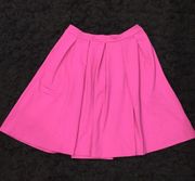 NWOT  Hot Pink Mini Skirt