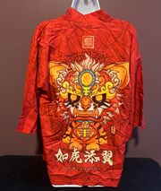 New Red Dragon Cover Up Size XS