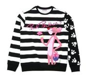 Hudson Pink Panther Signature Crewneck Sweatshirt Black Unisex L