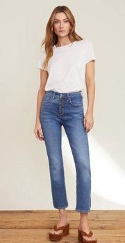 Veronica Beard Carly High Rise Kick Flare Jeans in Astra Wash Size 25/0