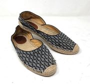 Rag & Bone canvas espadrille Flats size 7 BS1