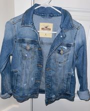 Denim Distressed Jacket