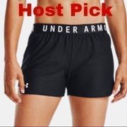 Under Armour Black  running shorts women’s medium