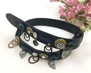 Chico’s Boho Charm Leather Belt S/M