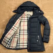 S Burberry Brit Goose Down Puffer Jacket Black Women’s