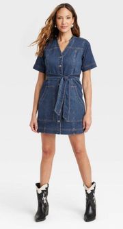 Denim Utility Dress 