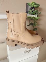 Tan Booties NWT