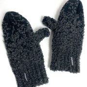 Lululemon charcoal gray ombré wool blend mittens XS/S