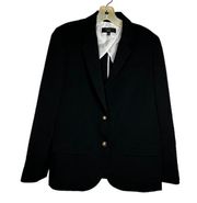 Talbots  Petites Black Blazer nwot