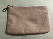 Betsey Johnson pink cosmetic bag