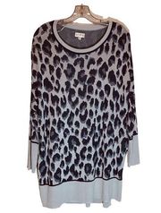 Cheetah Print Sweater