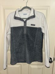 Benton Springs 1/2 Snap Fleece Pullover Size Medium