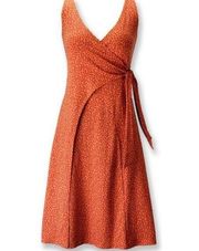 Brown Wrap It Up Dress