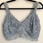5/$25 Maurices Allover Lace Bralette in Light Blue
