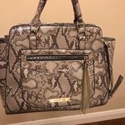 Gianni Bini snake leather elegante purse