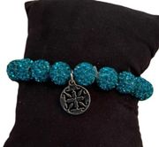 Rustic Cuff Beaded Bracelet