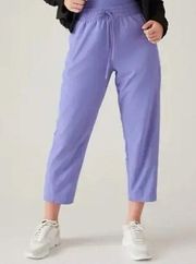 NEW Athleta Arrival Straight Leg Ankle Pants Dark Adonis Blue Size 6 #586940