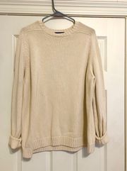 Lands End Beige Sweater 