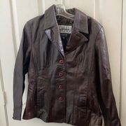 Wilsons leather pelle studio jacket medium