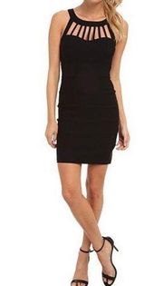 Cage Front Bodycon Dress