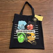 NWT I Read Dead People Tote Bag NEW