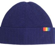 Kurt Geiger - Navy Blue Winter Beanie