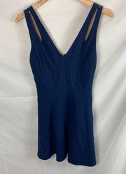 Ali & Jay Blue Sleeveless Skater Dress Size Medium