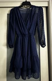 Navy Blue Semi Formal Dress