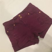 Charlotte Russe Refuge Jean shorts