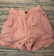 Vintage High Waisted pink Shorts