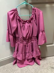 Pink Lelis Dress 