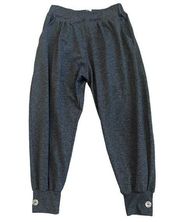 Tillage Clothing Company Dark Grey Cropped Jogger Pants Sweats Size XS Women's