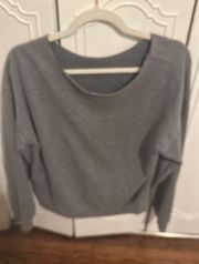 Grey Loose Crewneck