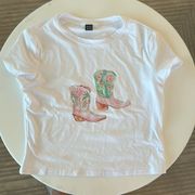 SHEIN baby tee