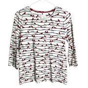 Charter Club Luxury - Cardinal Long Sleeve Tee - Sz. MP