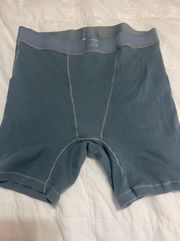 Cotton Ribbed Boxer Shorts